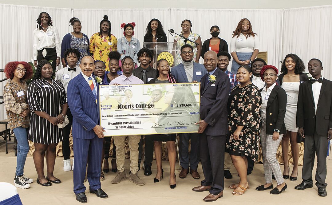 Morris College donation
